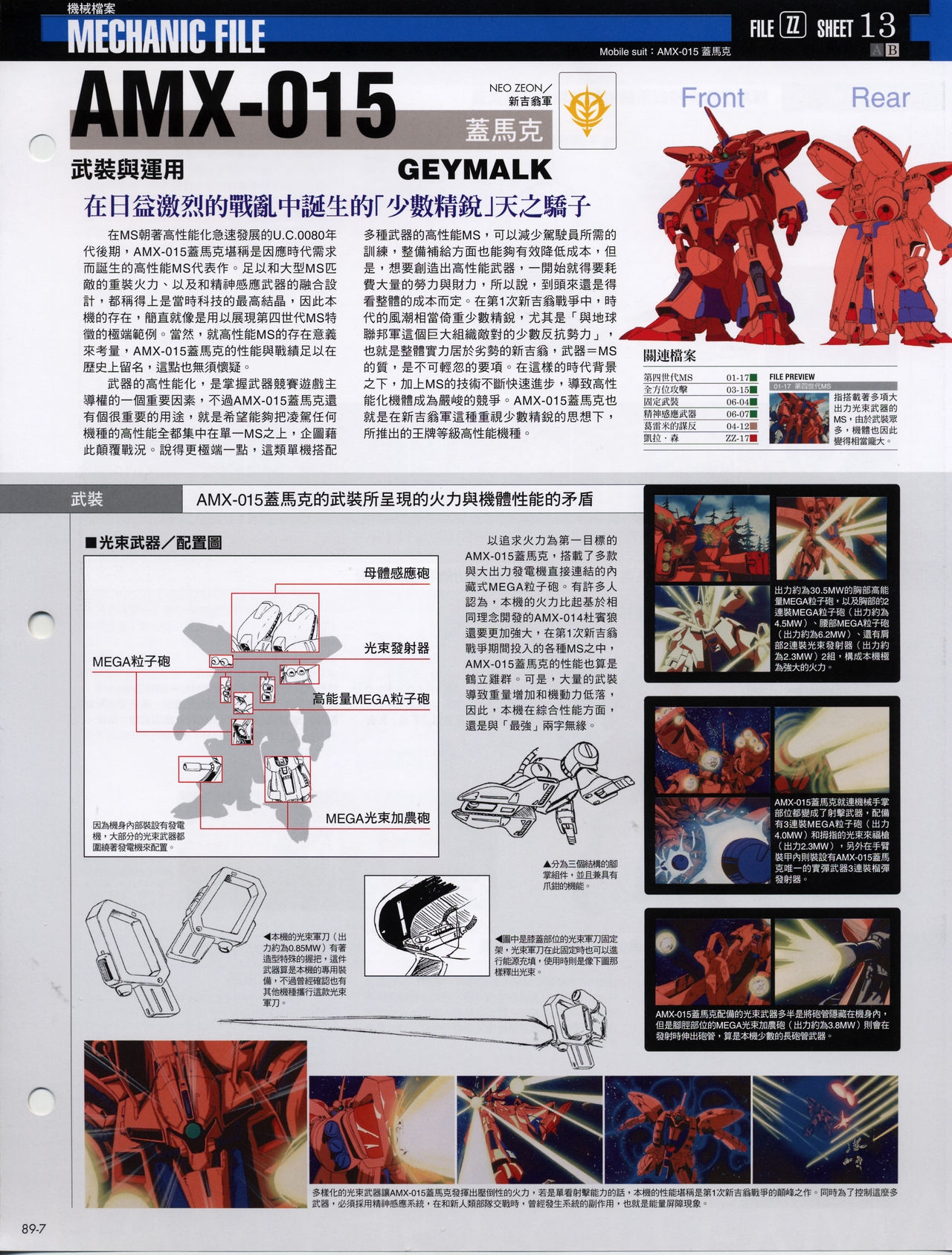 The Official Gundam Fact File - 089 [Chinese] 8