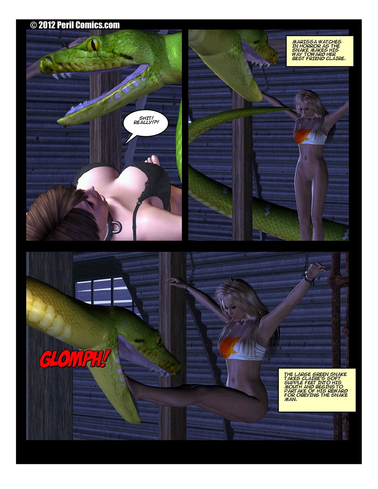 [Peril Comics] The Gut Collector: Enter The Snake Man - Book 2 13