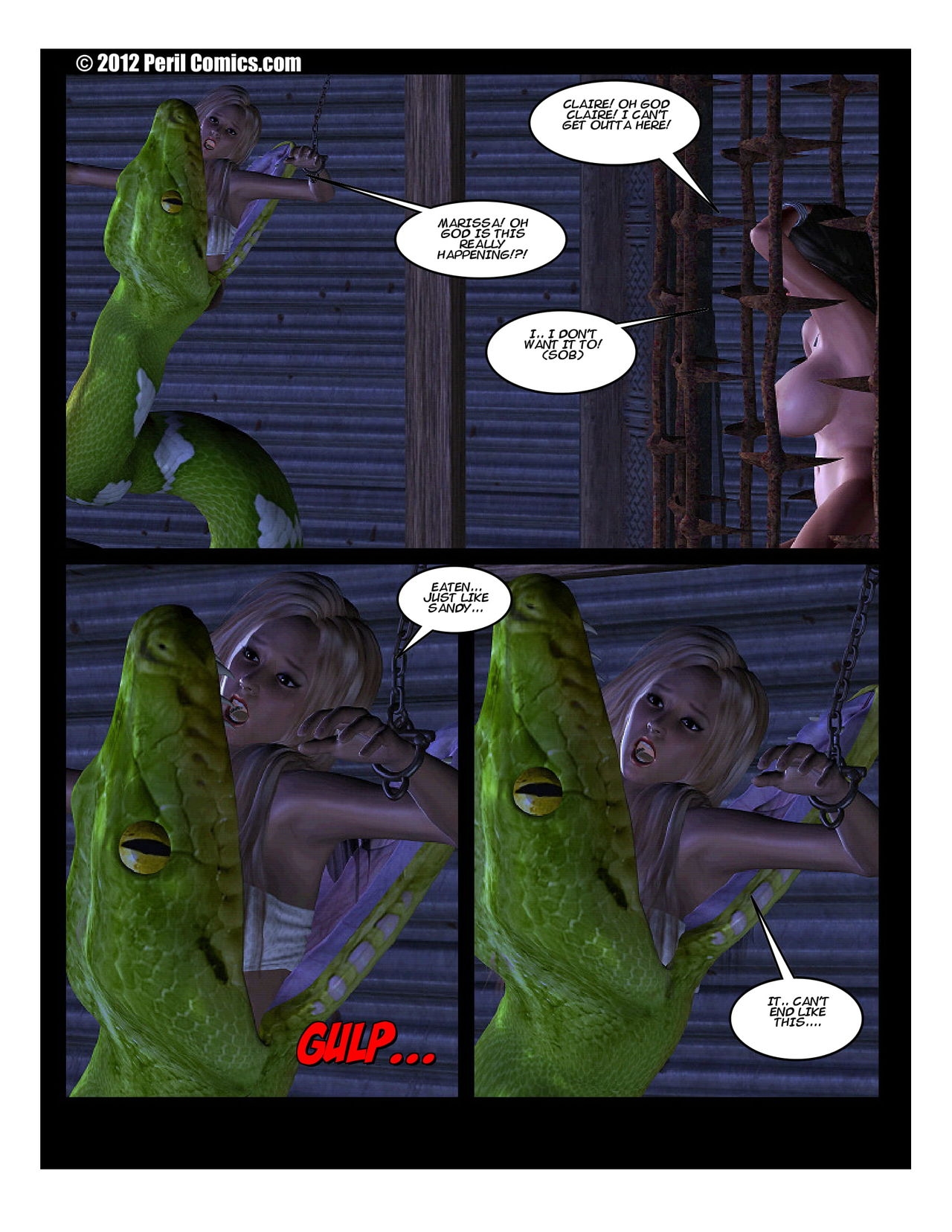 [Peril Comics] The Gut Collector: Enter The Snake Man - Book 2 16