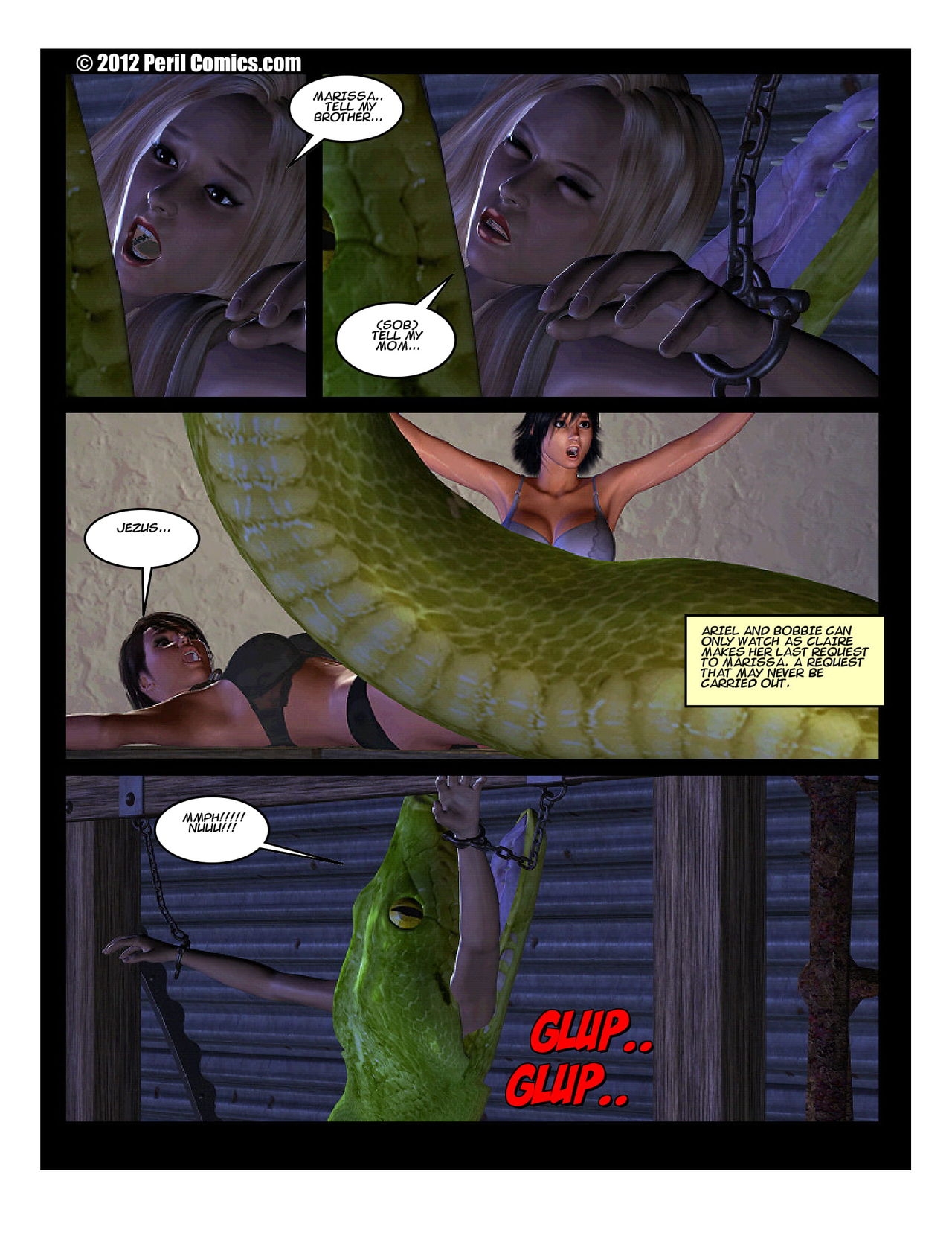 [Peril Comics] The Gut Collector: Enter The Snake Man - Book 2 17