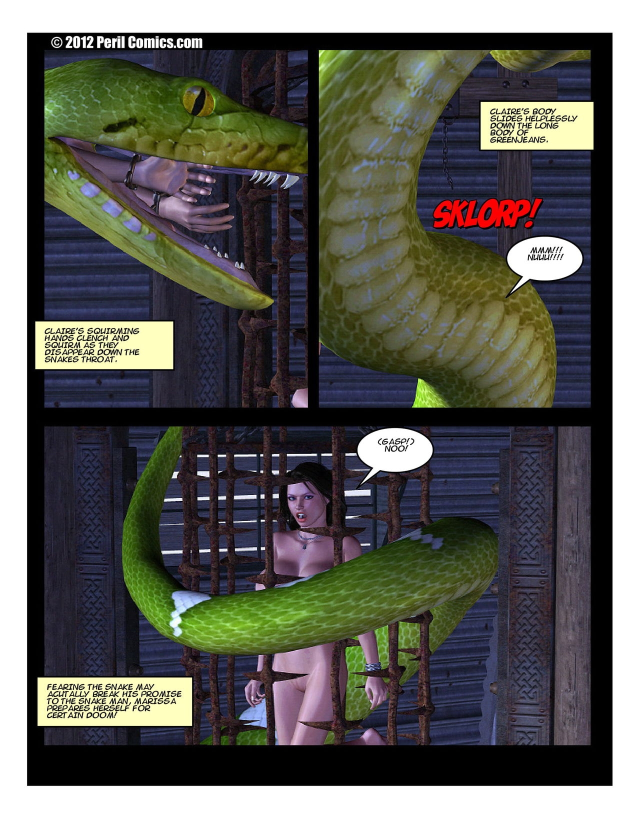 [Peril Comics] The Gut Collector: Enter The Snake Man - Book 2 19