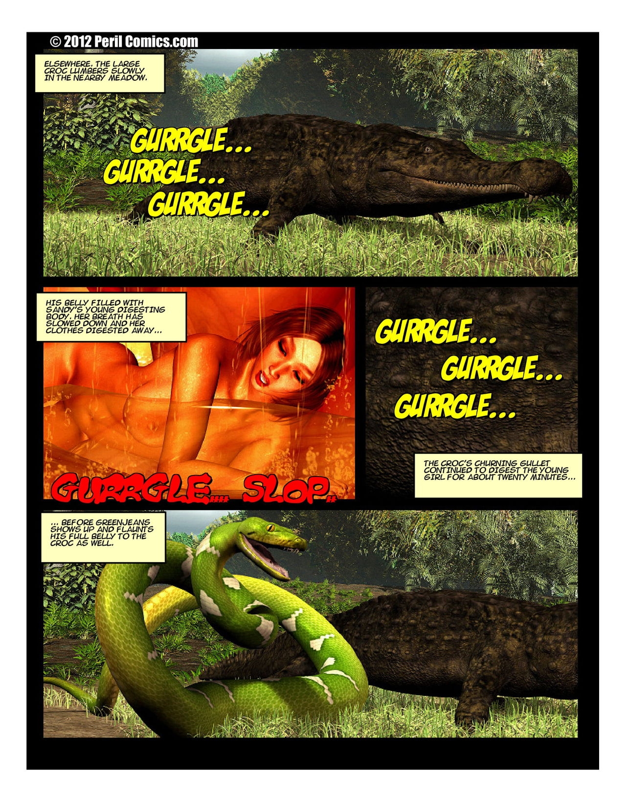 [Peril Comics] The Gut Collector: Enter The Snake Man - Book 2 25