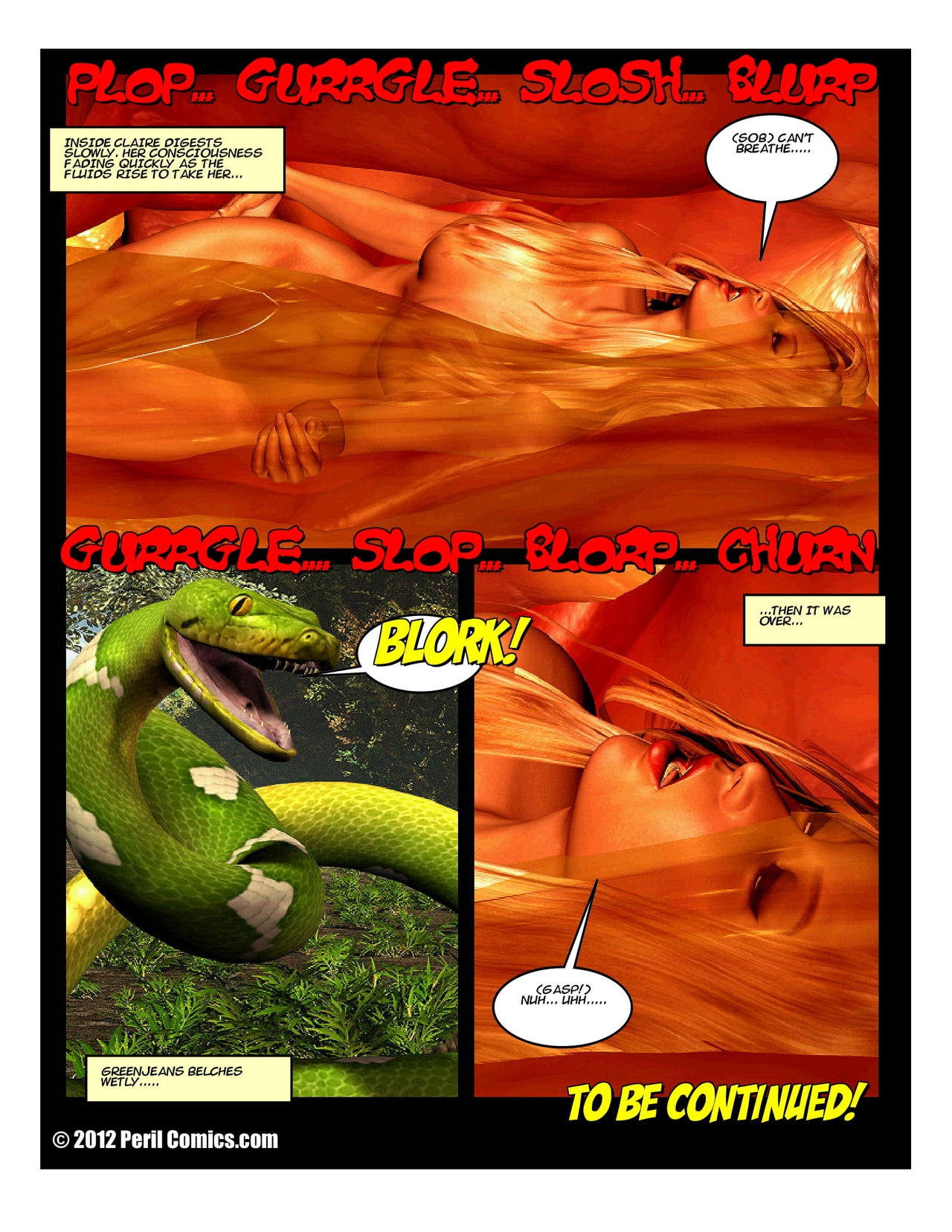 [Peril Comics] The Gut Collector: Enter The Snake Man - Book 2 26