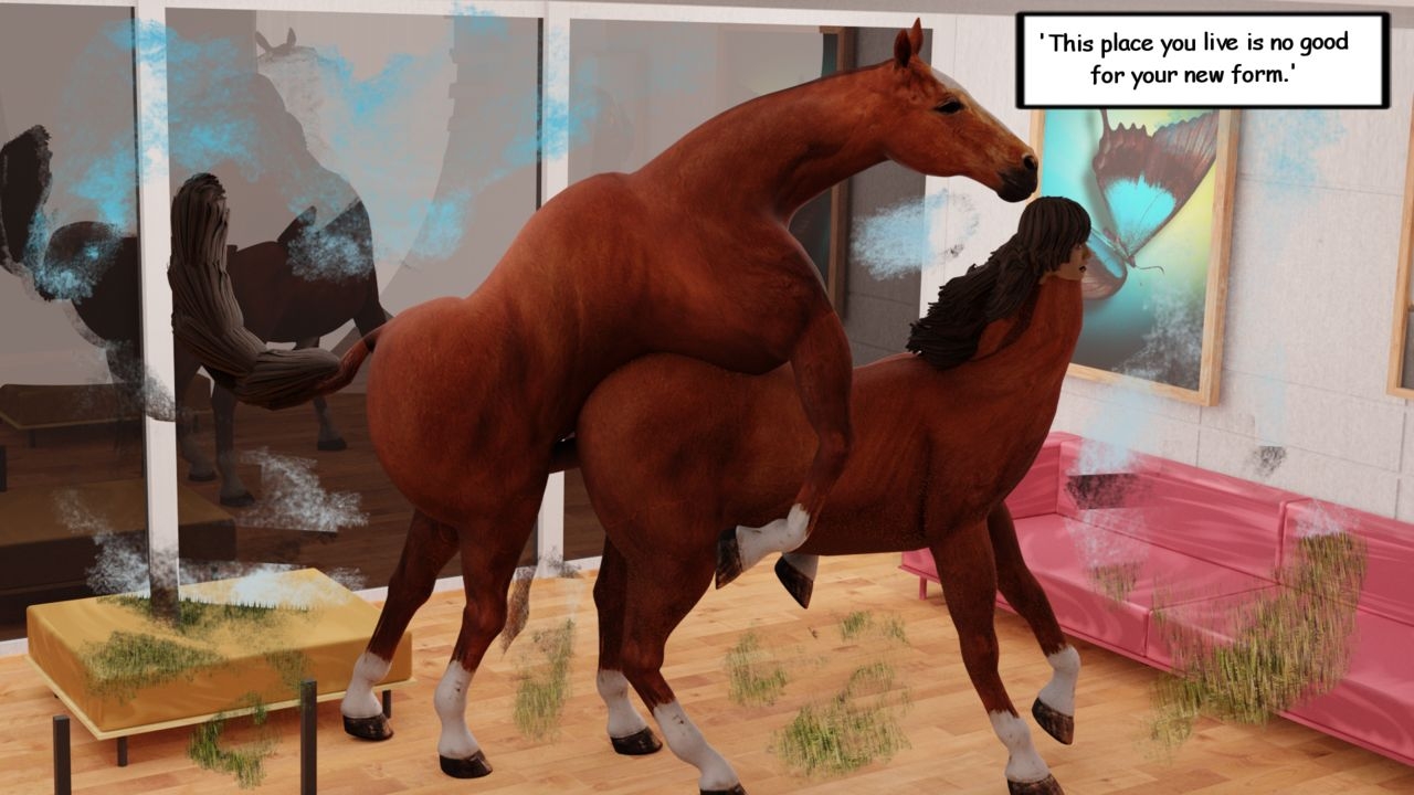 Horse Transformation "Jill Big Change" 74