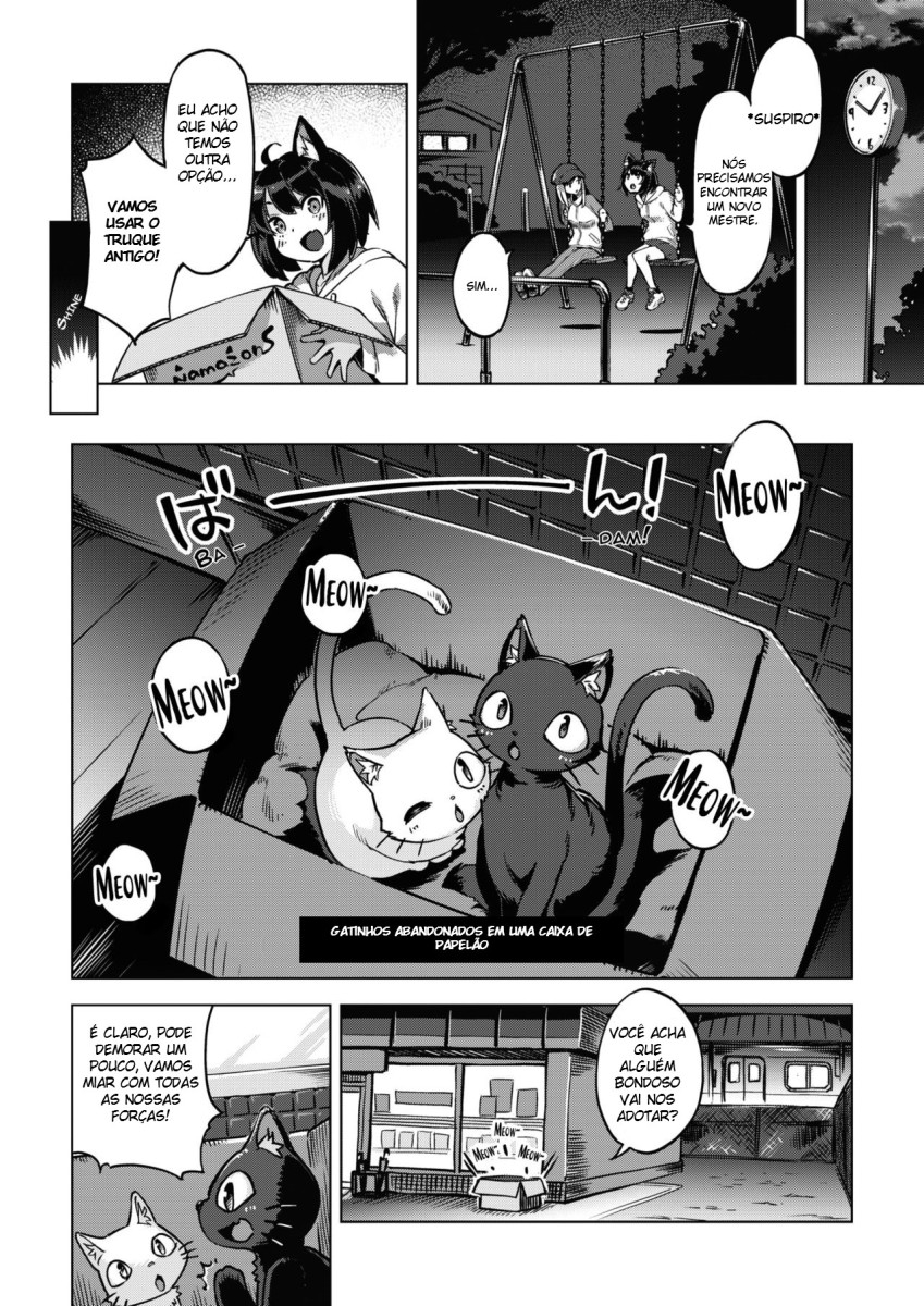 [Super Zombie] Oshikake Nyanko | Unwanted Kitties (COMIC Kairakuten BEAST 2020-07) [Portuguese-BR] [Sugiora] [Digital] 1