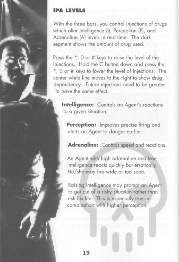 Syndicate (Jaguar) Game Manual 23