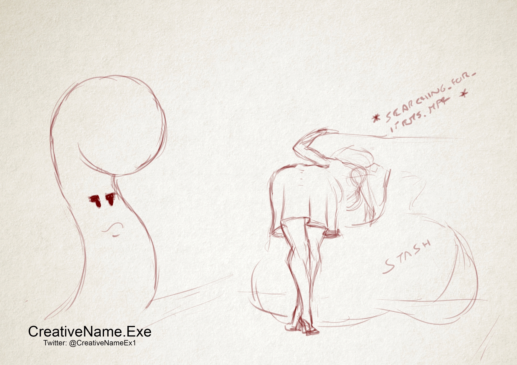 [CreativeName.Exe] Queen Masami - Animated Sketch 1