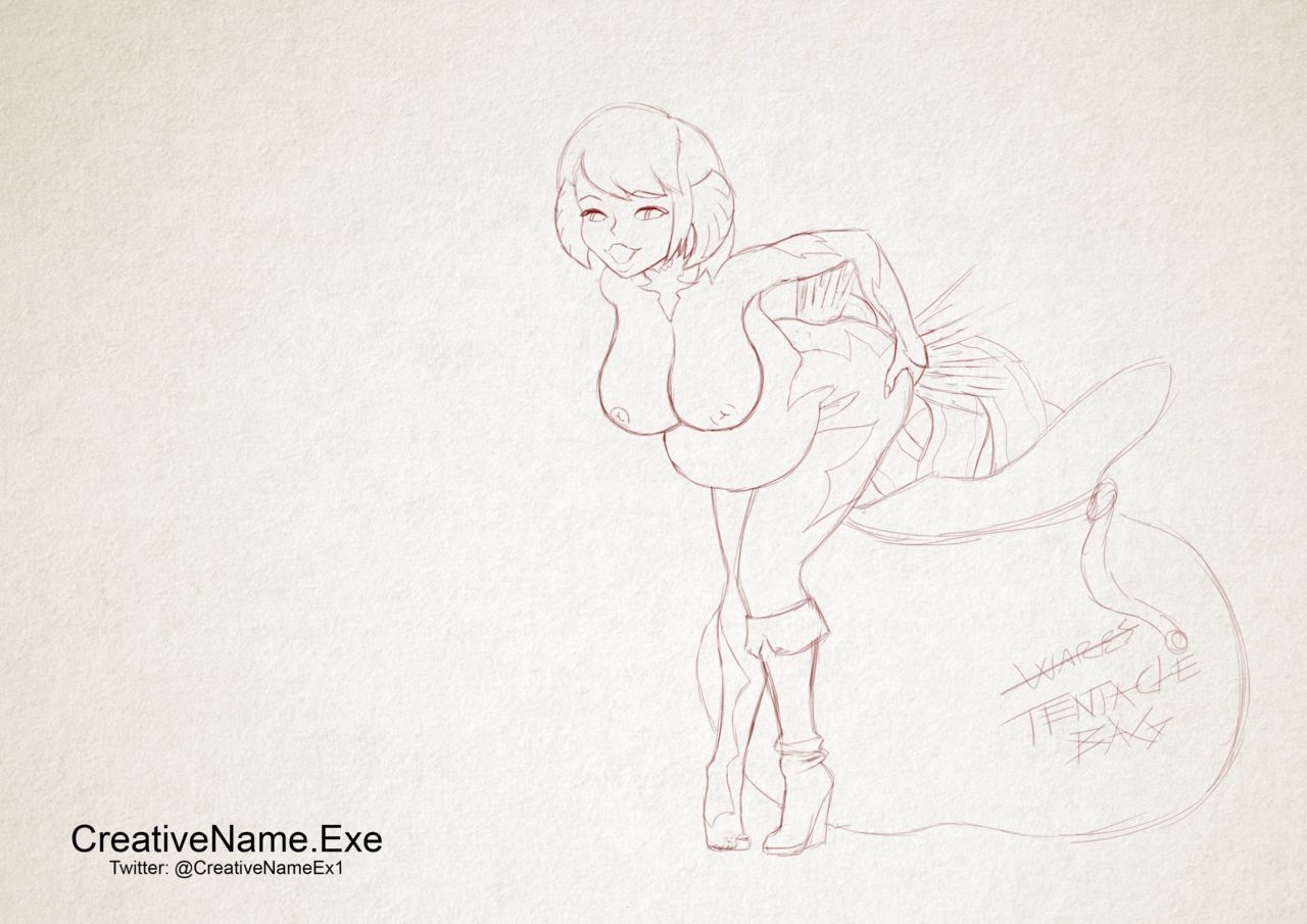 [CreativeName.Exe] Queen Masami - Animated Sketch 21