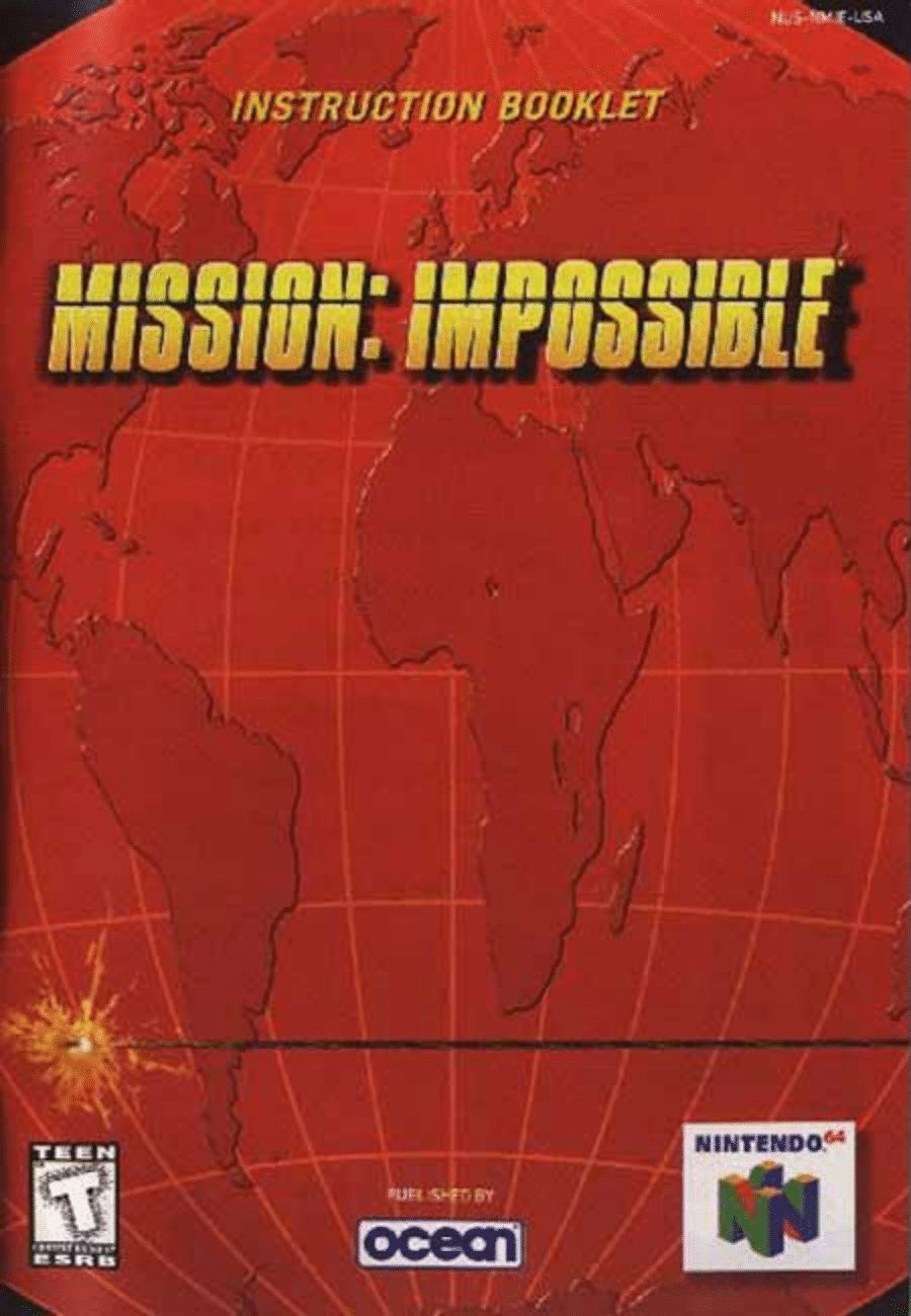 Mission Impossible (Nintendo 64) Game Manual 0