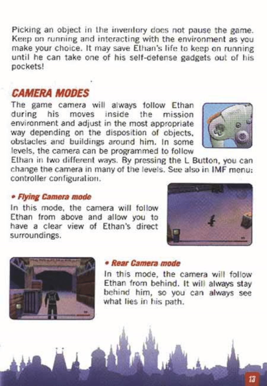 Mission Impossible (Nintendo 64) Game Manual 12
