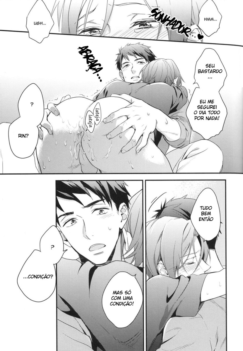 (HaruCC20) [PureSlider (Matsuo)] Sousuke no Kata wa Ore ga Mamoru! (Free!) [Portuguese-BR] 11