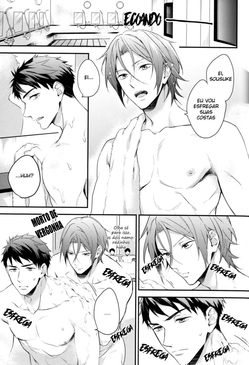 (HaruCC20) [PureSlider (Matsuo)] Sousuke no Kata wa Ore ga Mamoru! (Free!) [Portuguese-BR] 1