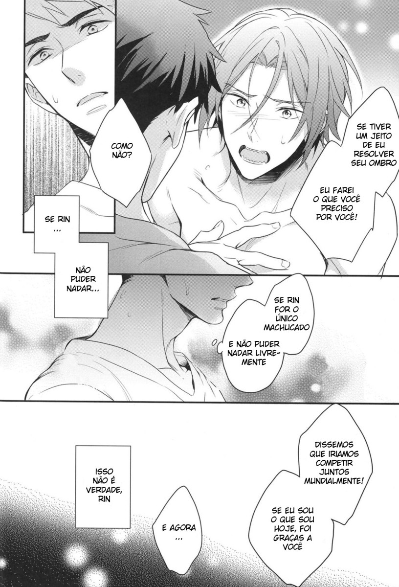 (HaruCC20) [PureSlider (Matsuo)] Sousuke no Kata wa Ore ga Mamoru! (Free!) [Portuguese-BR] 30