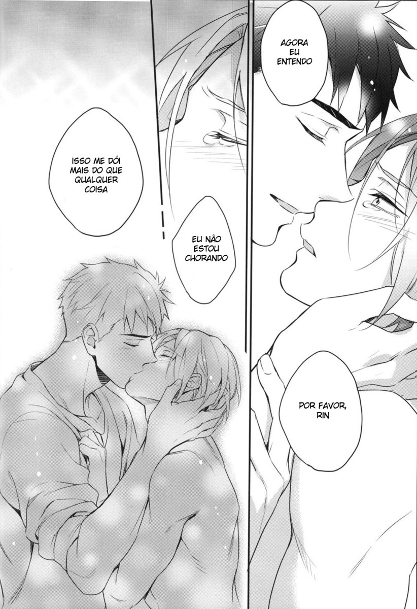 (HaruCC20) [PureSlider (Matsuo)] Sousuke no Kata wa Ore ga Mamoru! (Free!) [Portuguese-BR] 32