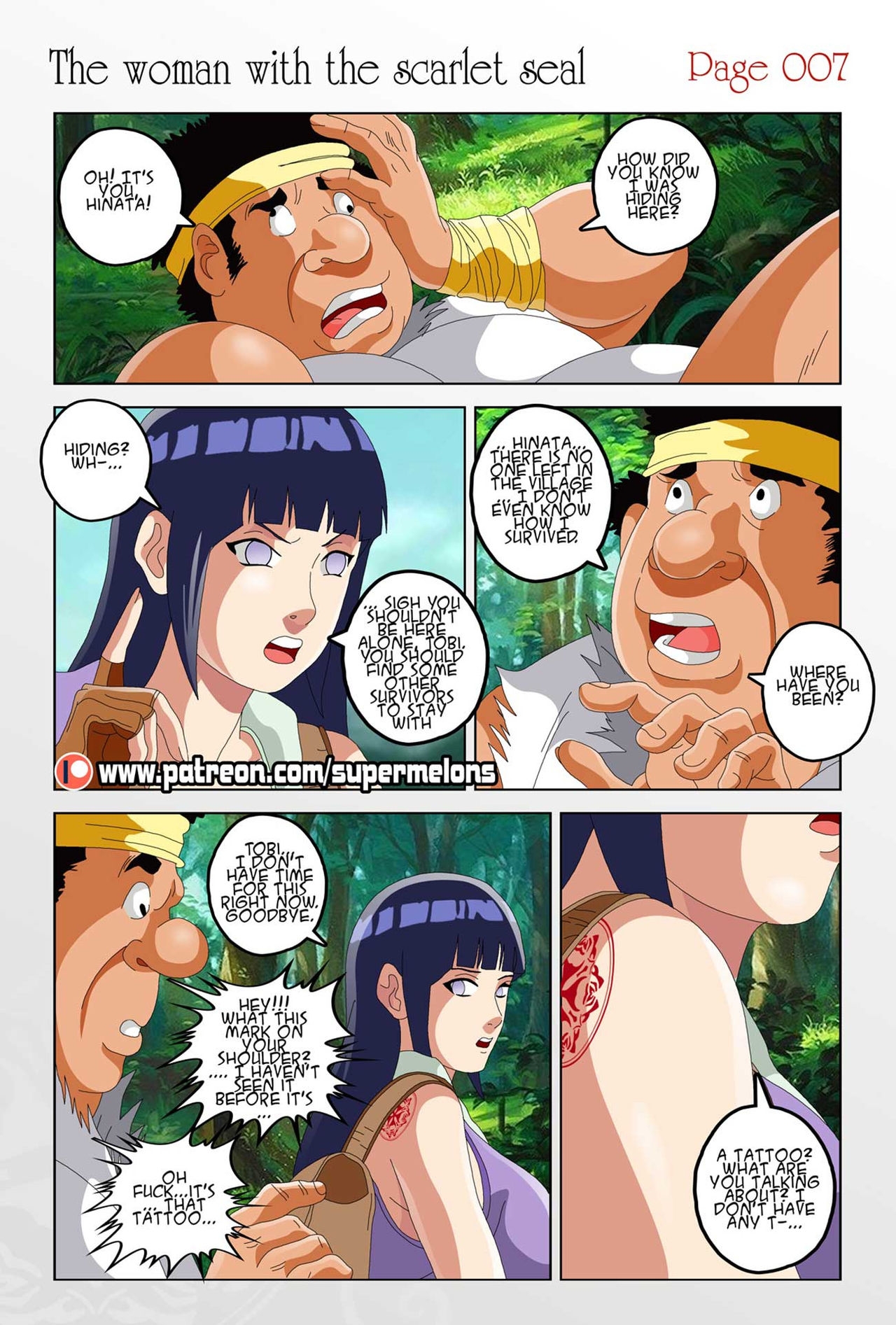 [Super Melons] The Woman with the Scarlet Seal (Naruto) 9