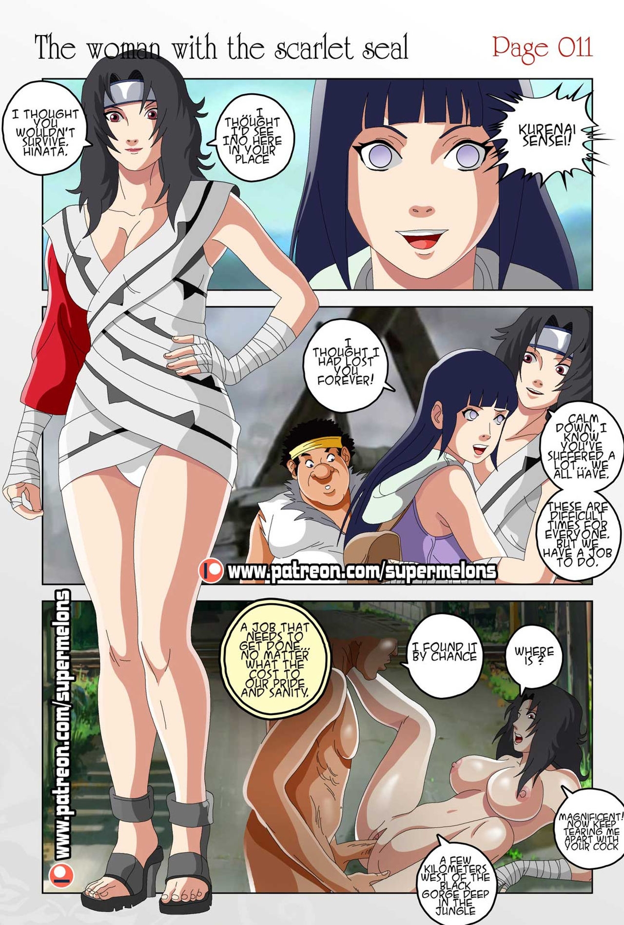 [Super Melons] The Woman with the Scarlet Seal (Naruto) 13