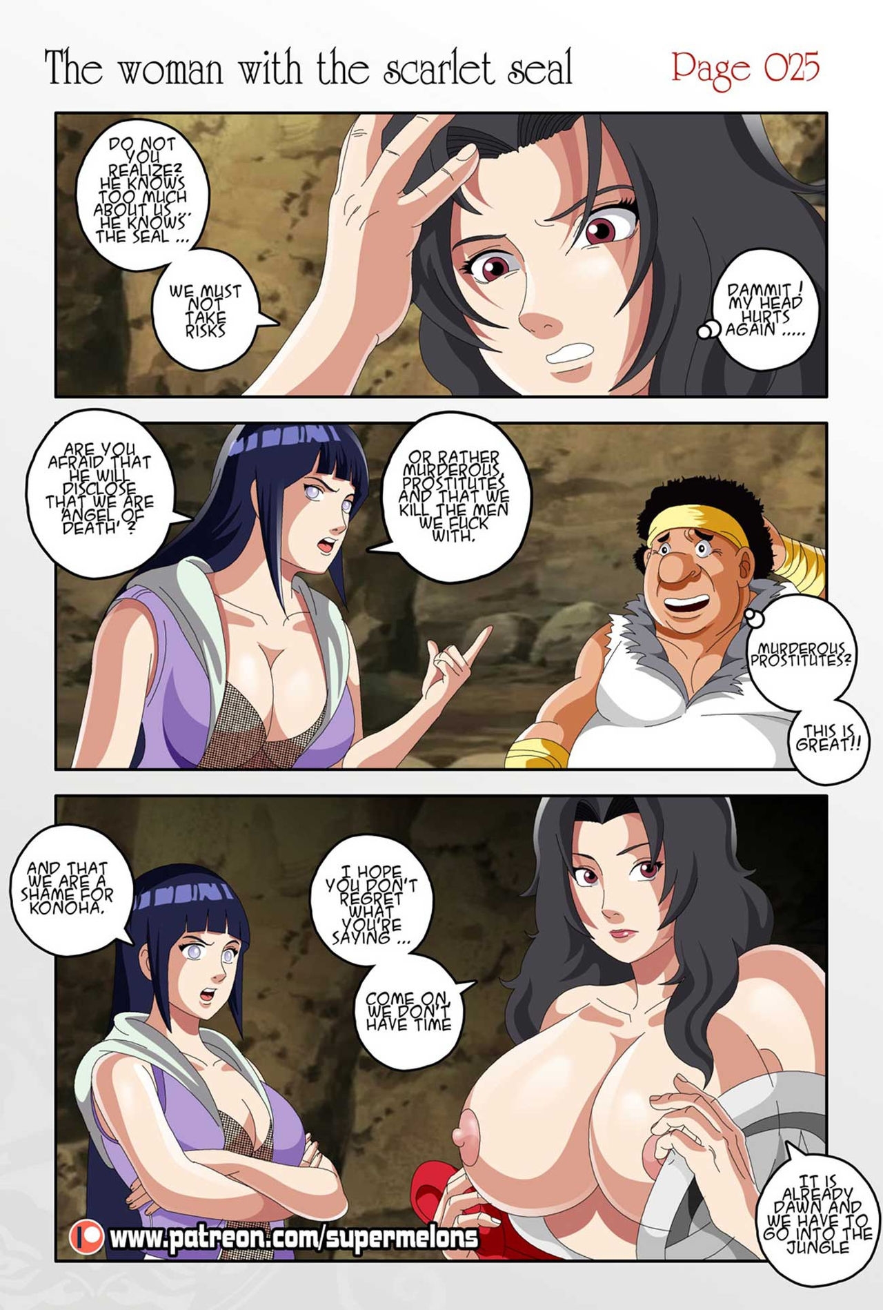 [Super Melons] The Woman with the Scarlet Seal (Naruto) 28