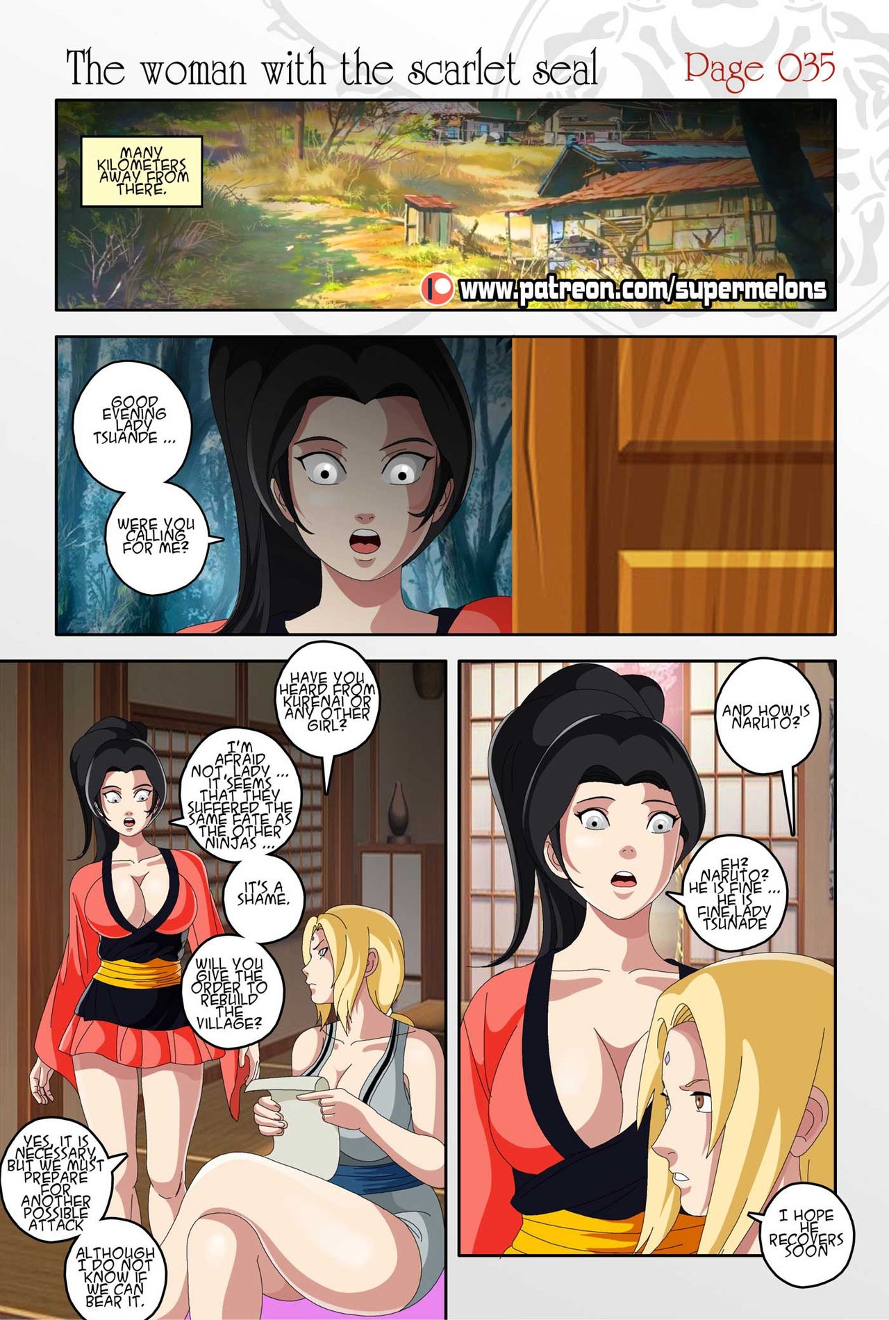 [Super Melons] The Woman with the Scarlet Seal (Naruto) 38
