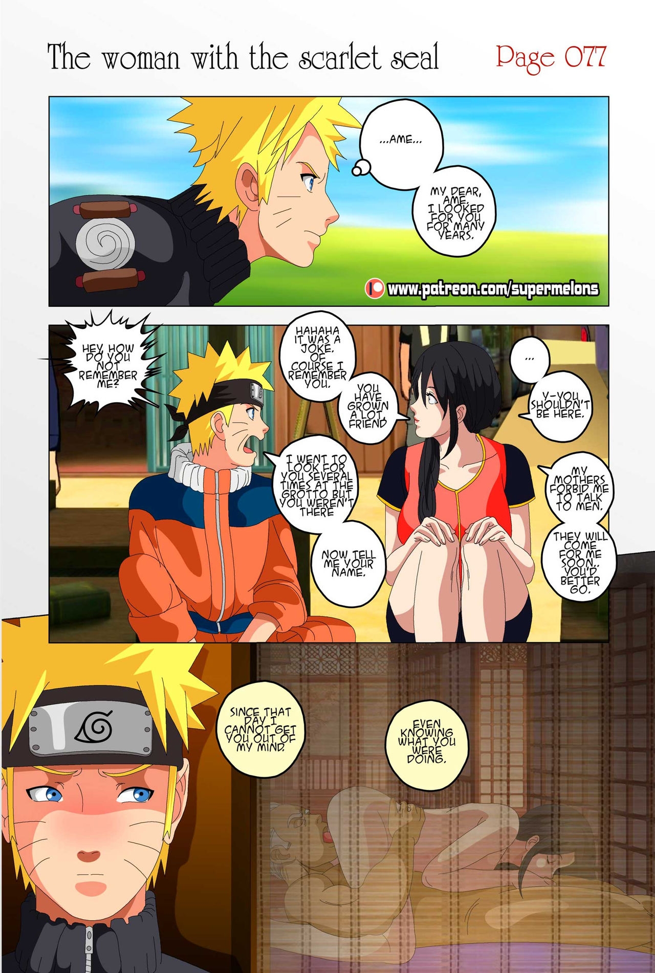 [Super Melons] The Woman with the Scarlet Seal (Naruto) 79