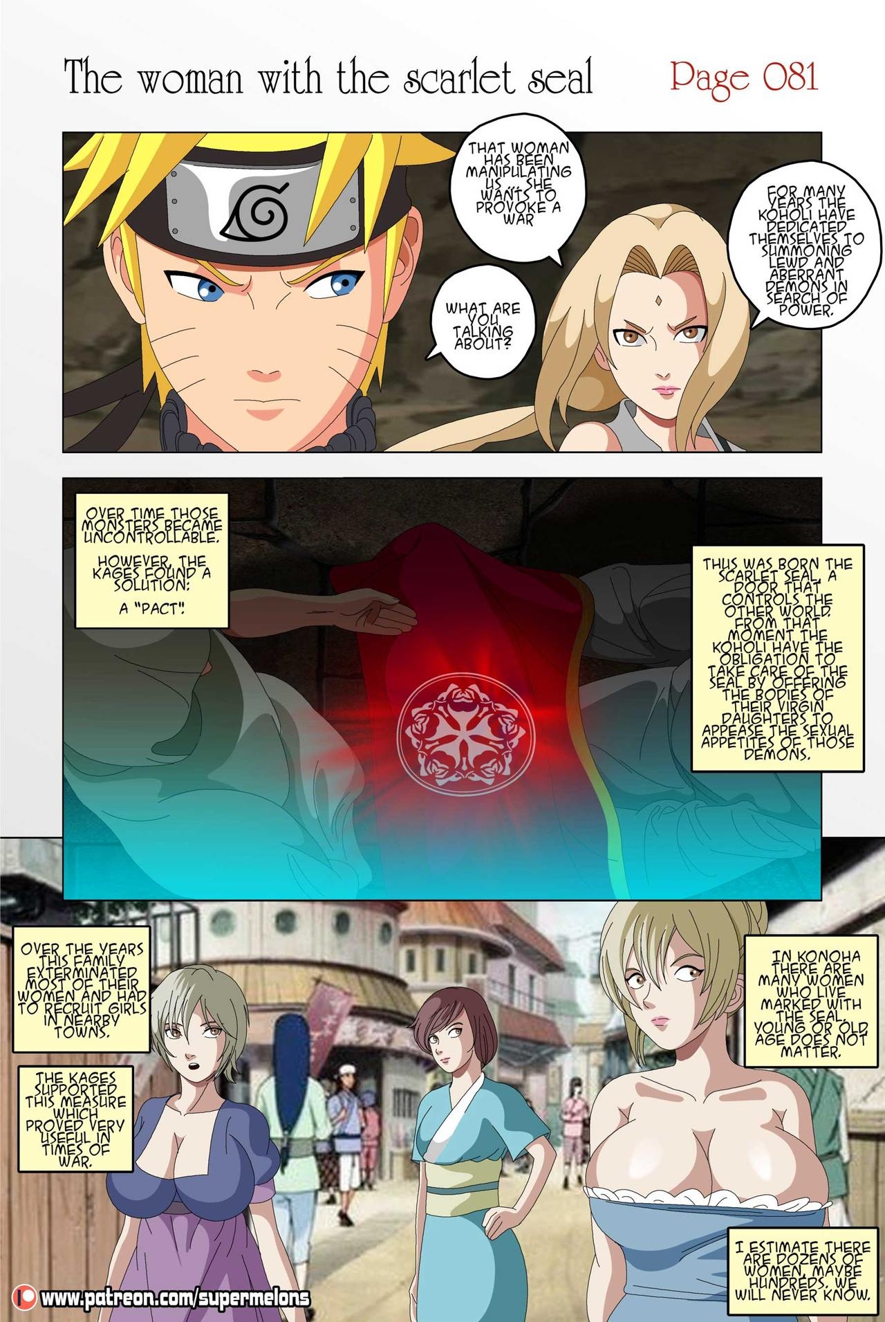 [Super Melons] The Woman with the Scarlet Seal (Naruto) 84