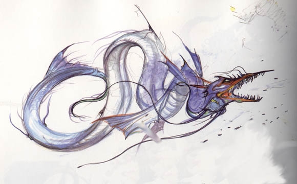 Yoshitaka Amano - Final Fantasy I-X concept art 100