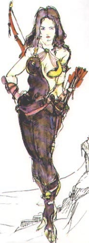 Yoshitaka Amano - Final Fantasy I-X concept art 105