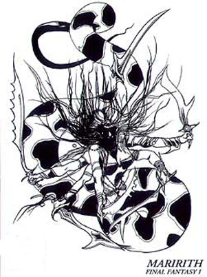 Yoshitaka Amano - Final Fantasy I-X concept art 106