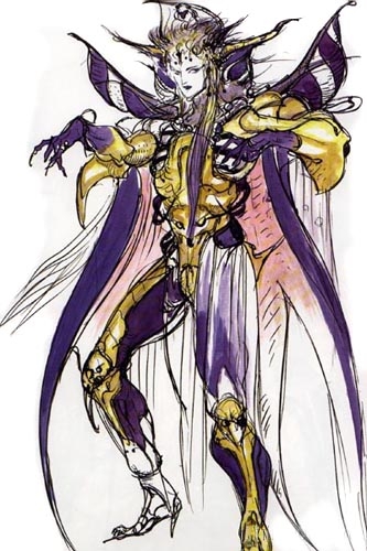 Yoshitaka Amano - Final Fantasy I-X concept art 113