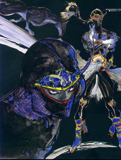 Yoshitaka Amano - Final Fantasy I-X concept art 138