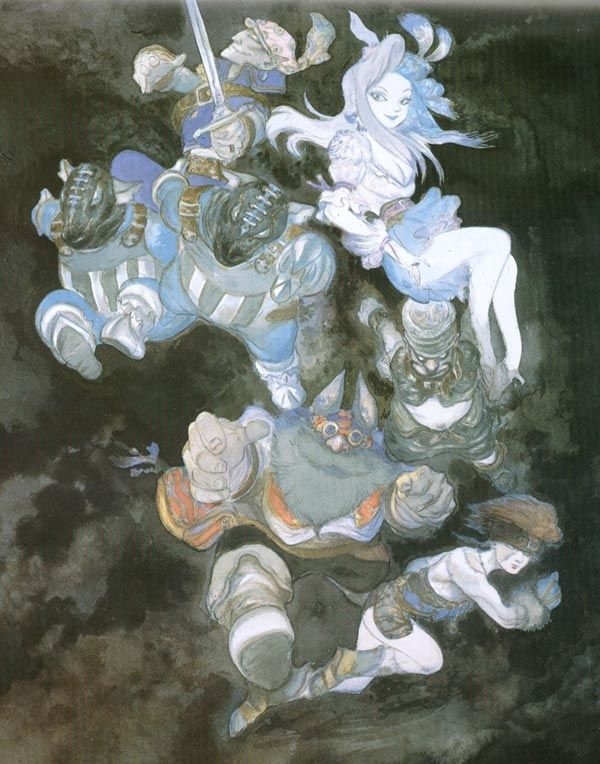 Yoshitaka Amano - Final Fantasy I-X concept art 151