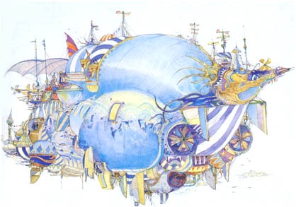 Yoshitaka Amano - Final Fantasy I-X concept art 152