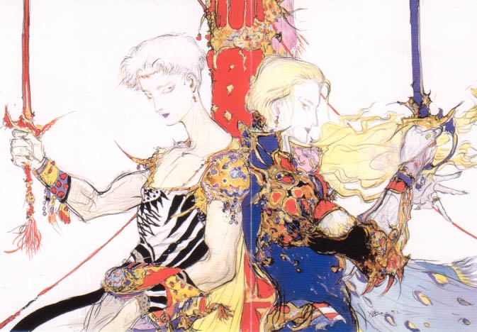 Yoshitaka Amano - Final Fantasy I-X concept art 15