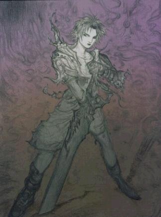 Yoshitaka Amano - Final Fantasy I-X concept art 159