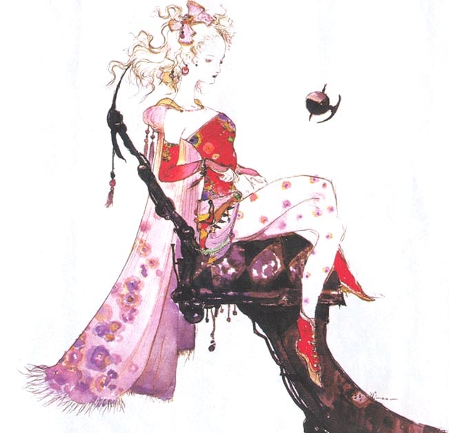 Yoshitaka Amano - Final Fantasy I-X concept art 165