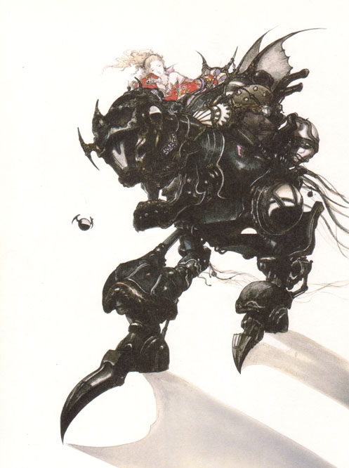 Yoshitaka Amano - Final Fantasy I-X concept art 166