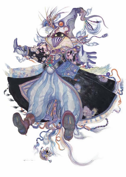 Yoshitaka Amano - Final Fantasy I-X concept art 172