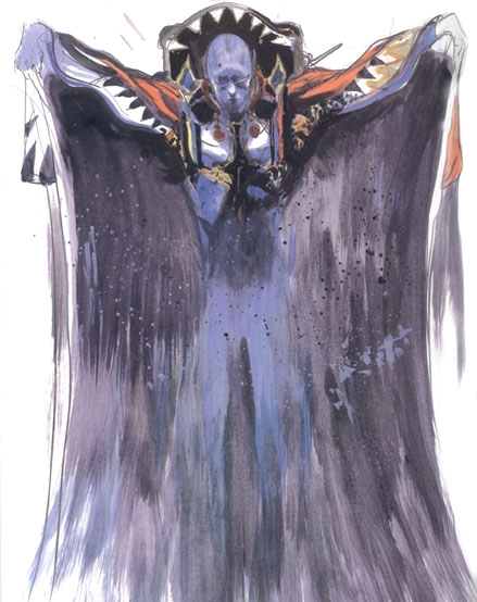 Yoshitaka Amano - Final Fantasy I-X concept art 176