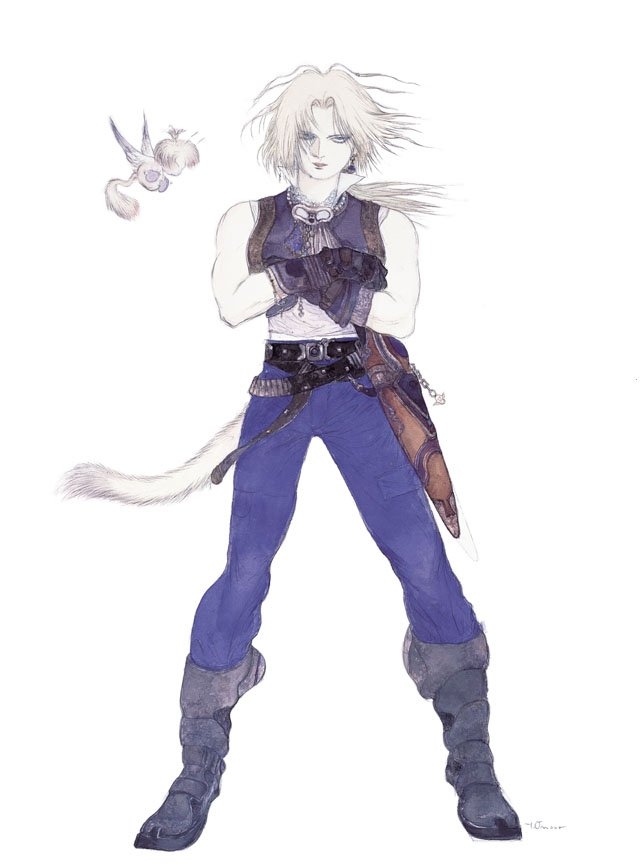 Yoshitaka Amano - Final Fantasy I-X concept art 181