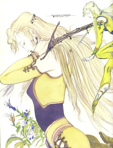 Yoshitaka Amano - Final Fantasy I-X concept art 30