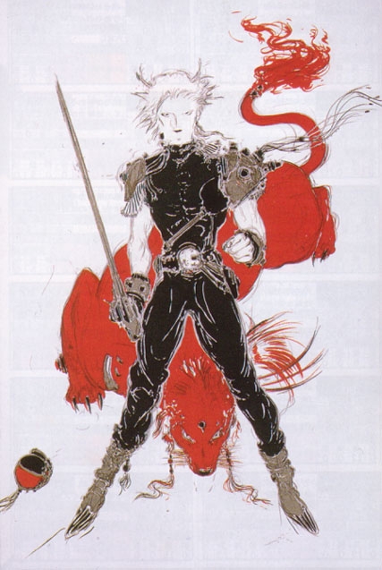 Yoshitaka Amano - Final Fantasy I-X concept art 43