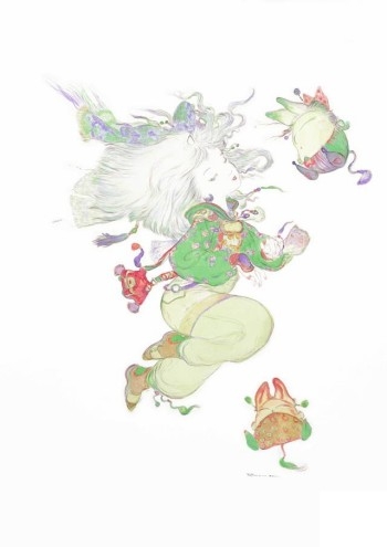 Yoshitaka Amano - Final Fantasy I-X concept art 55
