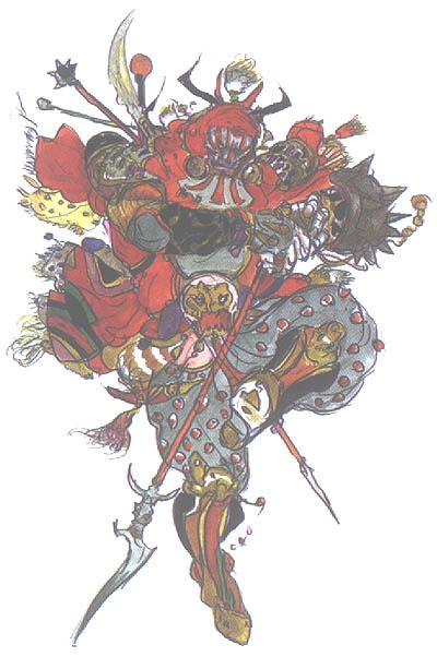 Yoshitaka Amano - Final Fantasy I-X concept art 74