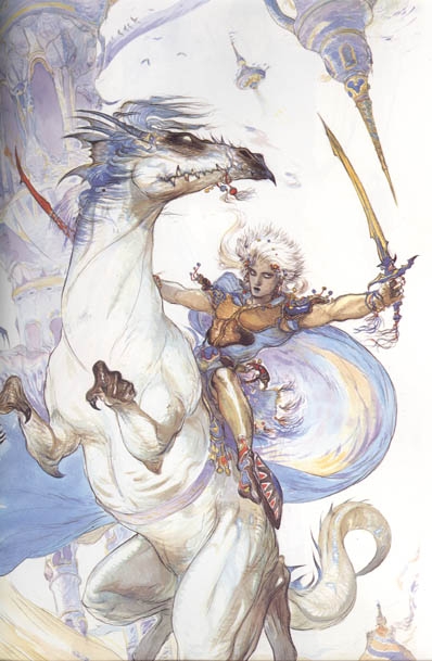 Yoshitaka Amano - Final Fantasy I-X concept art 79
