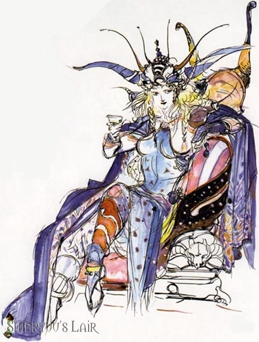 Yoshitaka Amano - Final Fantasy I-X concept art 80