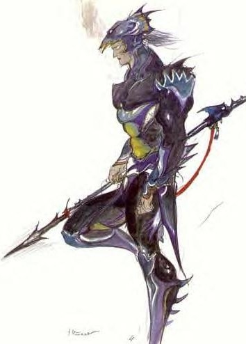 Yoshitaka Amano - Final Fantasy I-X concept art 85