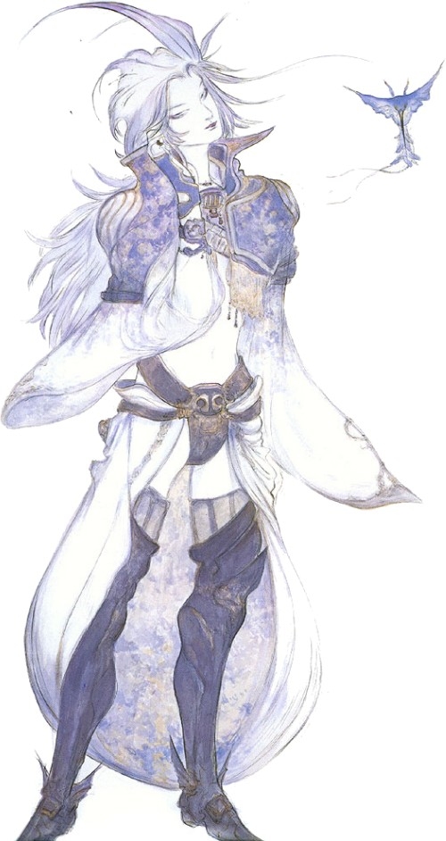 Yoshitaka Amano - Final Fantasy I-X concept art 95