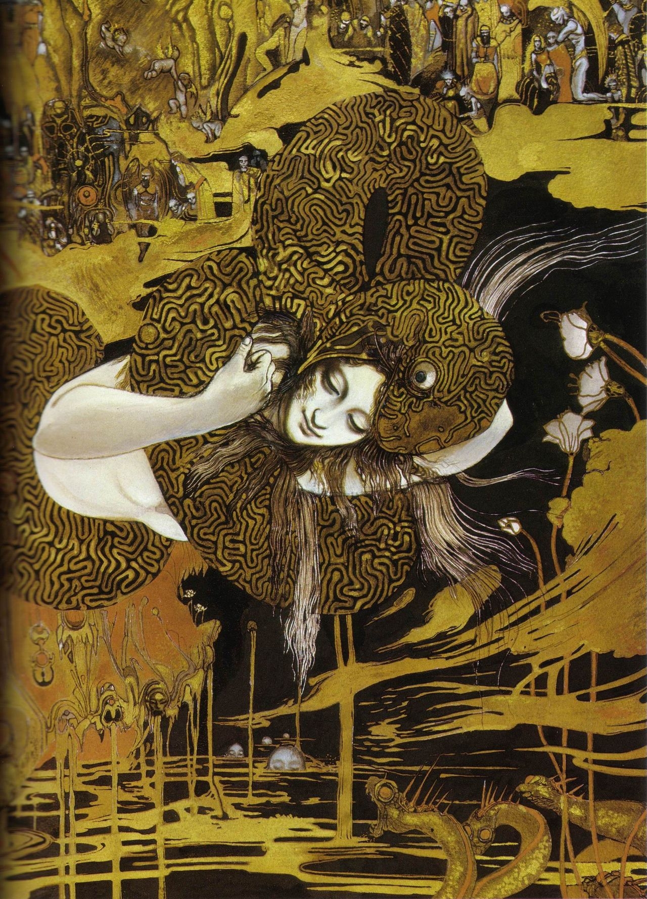 [Amano Yoshitaka] Amano Yoshitaka Gashuu - Hiten 50