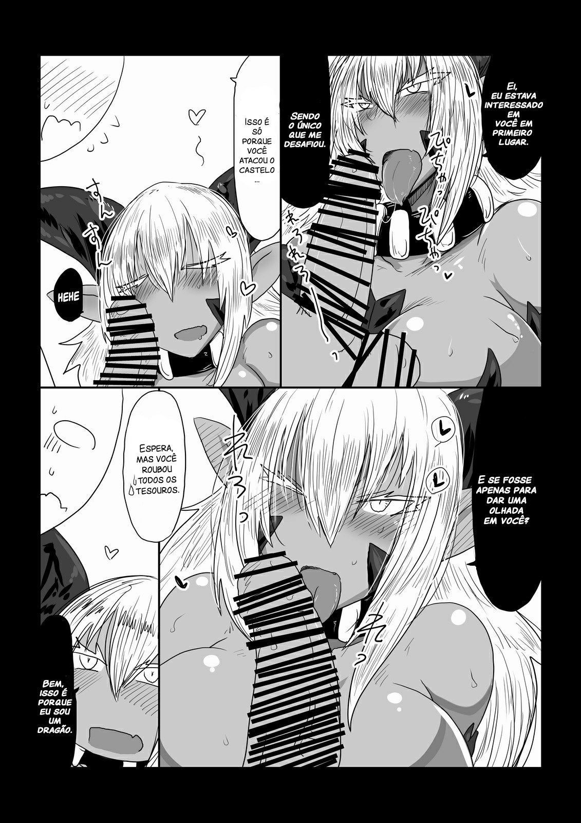 [Hroz] Dragon-san to Rokakuhin. [Portuguese-BR] 2