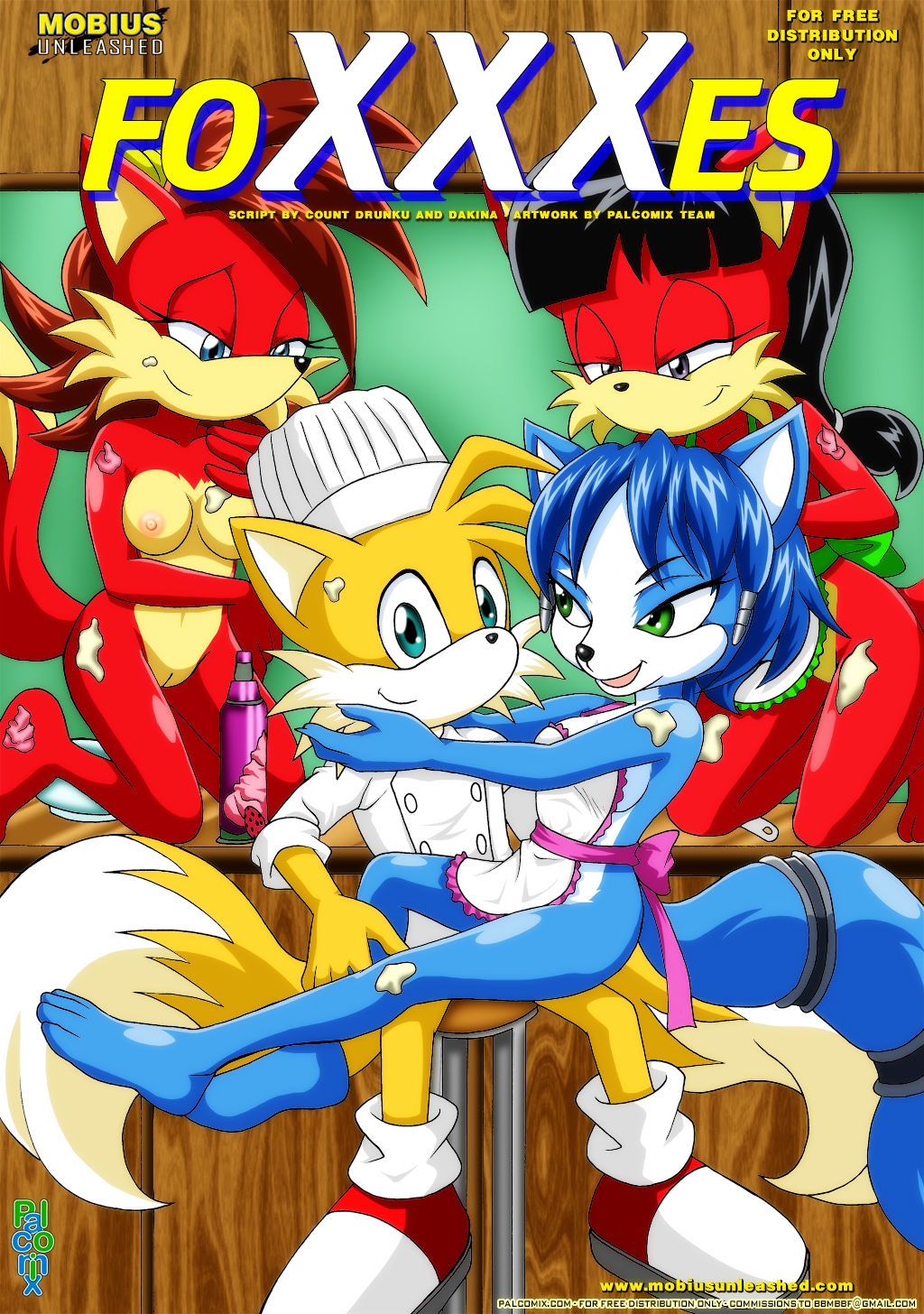 [Palcomix] FoXXXes (Sonic the Hedgehog, Star Fox) 0