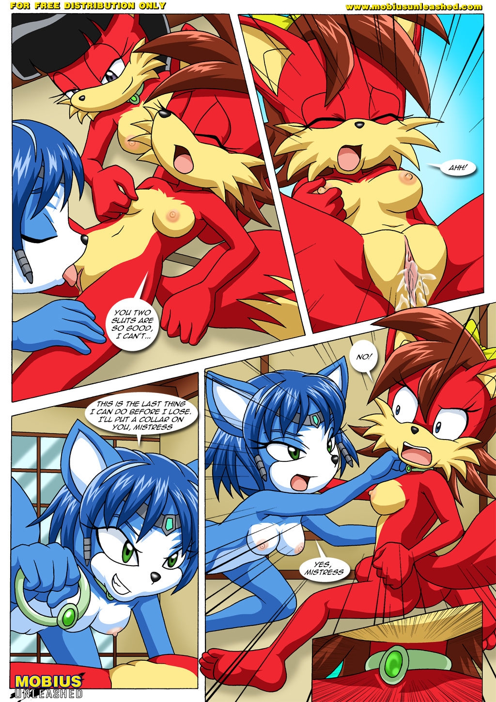 [Palcomix] FoXXXes (Sonic the Hedgehog, Star Fox) 18